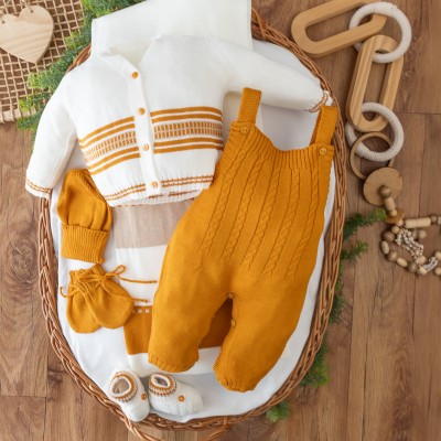 Saída de Maternidade Muriel - Mostarda